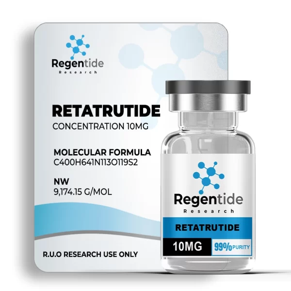 Retatrutide 10mg product image from Regentide