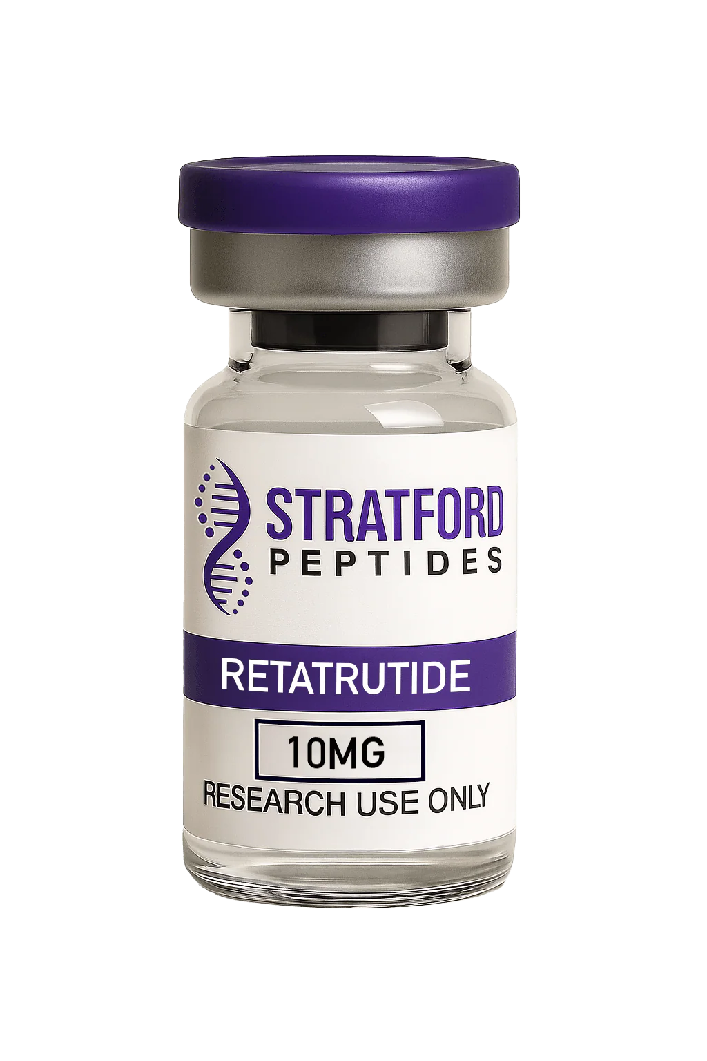 Retatrutide product image from Stratford Peptides